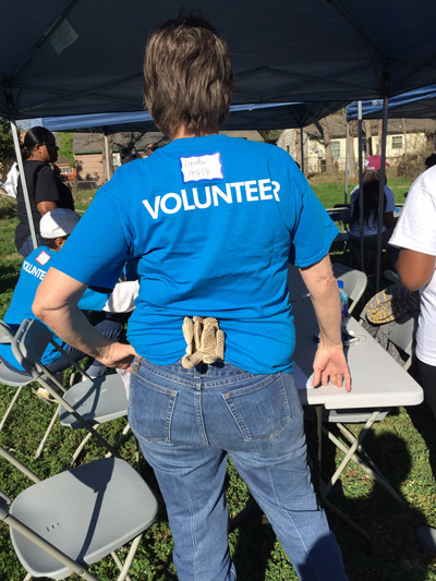 Lynda Menge -Volunteer AIG Helping Veterans - 2016